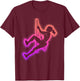 Climbing Bouldering Kids Girls Women Rock Climber T-Shirt - T-Shirt | Maroon