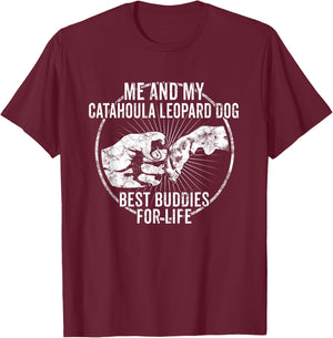 Catahoula Leopard Dog T-Shirt - T-Shirt | Maroon