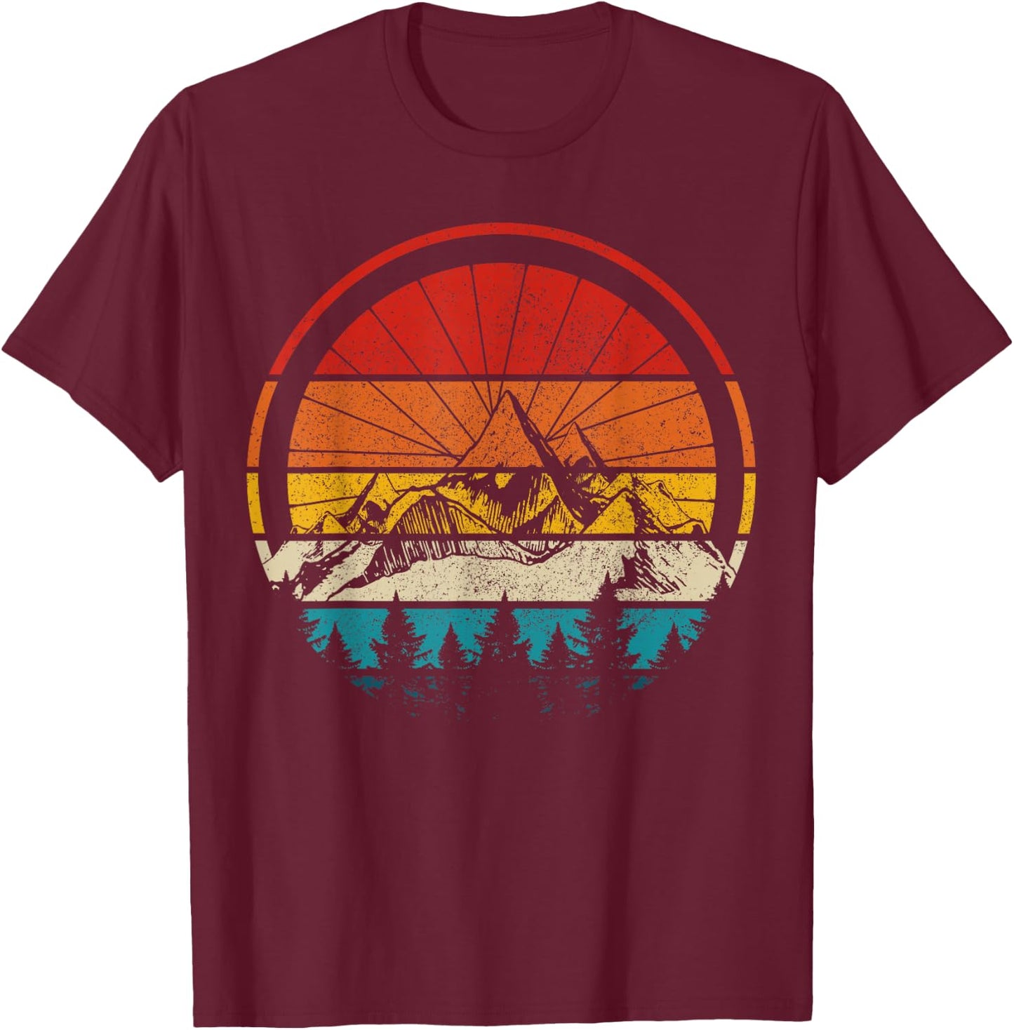 MTB Mountain Bike Downhill Mountain Biker Gift T-Shirt - T-Shirt | Maroon