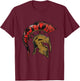 Spartan Gladiators Helmet Greece Warrior Sparta T-Shirt - T-Shirt | Maroon