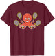 Octopus Playing Tennis Hobby Ball Sports T-Shirt - T-Shirt | Maroon
