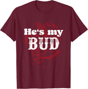 Texas Bud Texas Sissy Square Dance Couple Rodeo T-Shirt - T-Shirt | Maroon