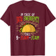 In Case of Taco Emergency Call 9-Juan-Juan Funny Taco Lover T-Shirt - T-Shirt | Maroon