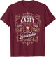 MCJROTC Cadet JROTC Leader Military Boys Girls MCJROTC T-Shirt - T-Shirt | Maroon