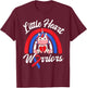 Kids CHD Awareness - Little Heart Warrior Magical Unicorn T-Shirt - T-Shirt | Maroon