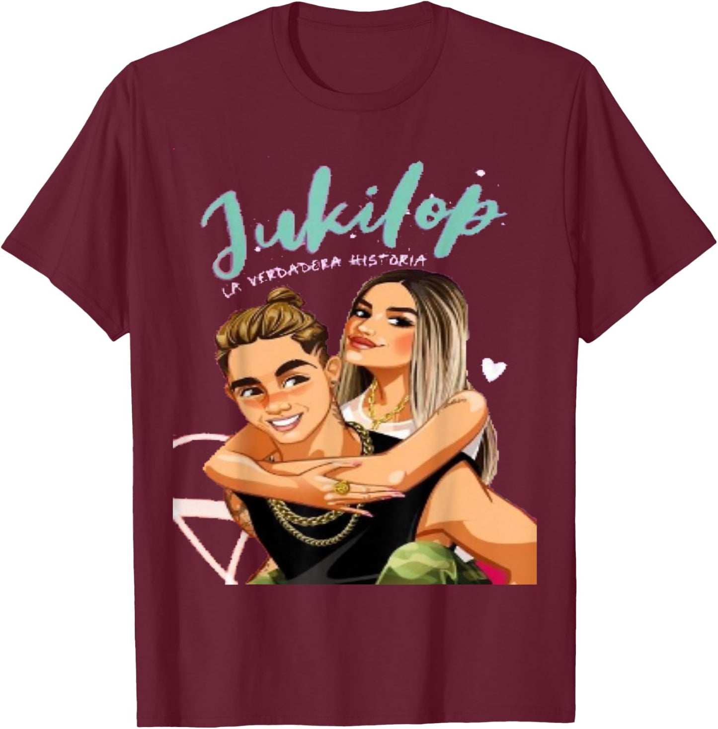 Jukilop (the true story) T-Shirt - T-Shirt | Maroon