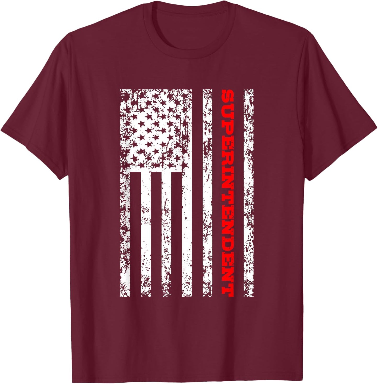 Superintendent T-Shirt - T-Shirt | Maroon