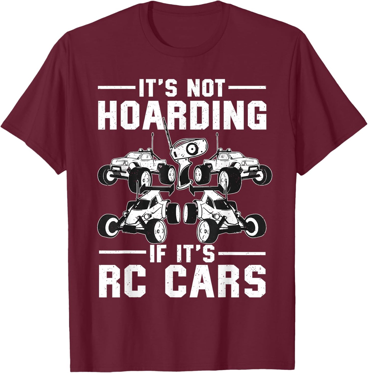 Funny RC Car Design Women Kids RC Car Racing Lovers T-Shirt - T-Shirt | Maroon