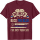 Police Support Gift Nurses Back The Blue I've Got Your Six T-Shirt - T-Shirt | Maroon