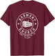 GS Military Designs - Harmony Church - Fort Benning, GA Retro - Black - Small - -Adults - Military Personnel, Veterans, Fort Benning Alumni, Adults with Military History Interest T-Shirt - T-Shirt | Maroon