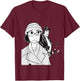 Adrian and Rocky cute lovely sweet T-Shirt - T-Shirt | Maroon