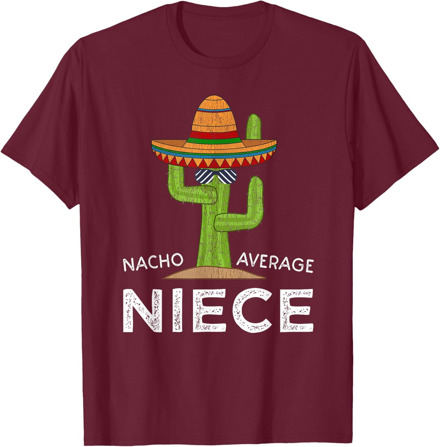 Fun Cute Saying Funny Niece T-Shirt - T-Shirt | Maroon