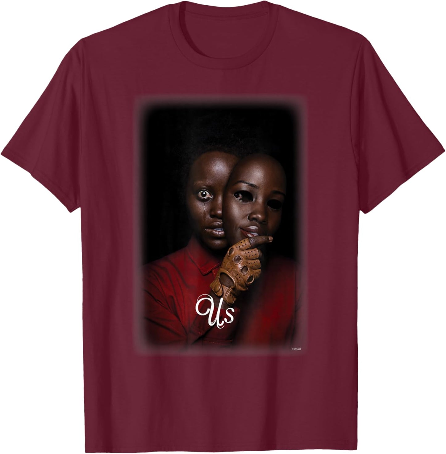 Us Movie Poster T-Shirt - T-Shirt | Maroon