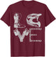 Motocross Love Enduro MX Motorcycle Biker Gift T-Shirt - T-Shirt | Maroon