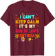 I Can't Keep Calm It's My Son in Law Birthday gift T-Shirt - T-Shirt | Maroon
