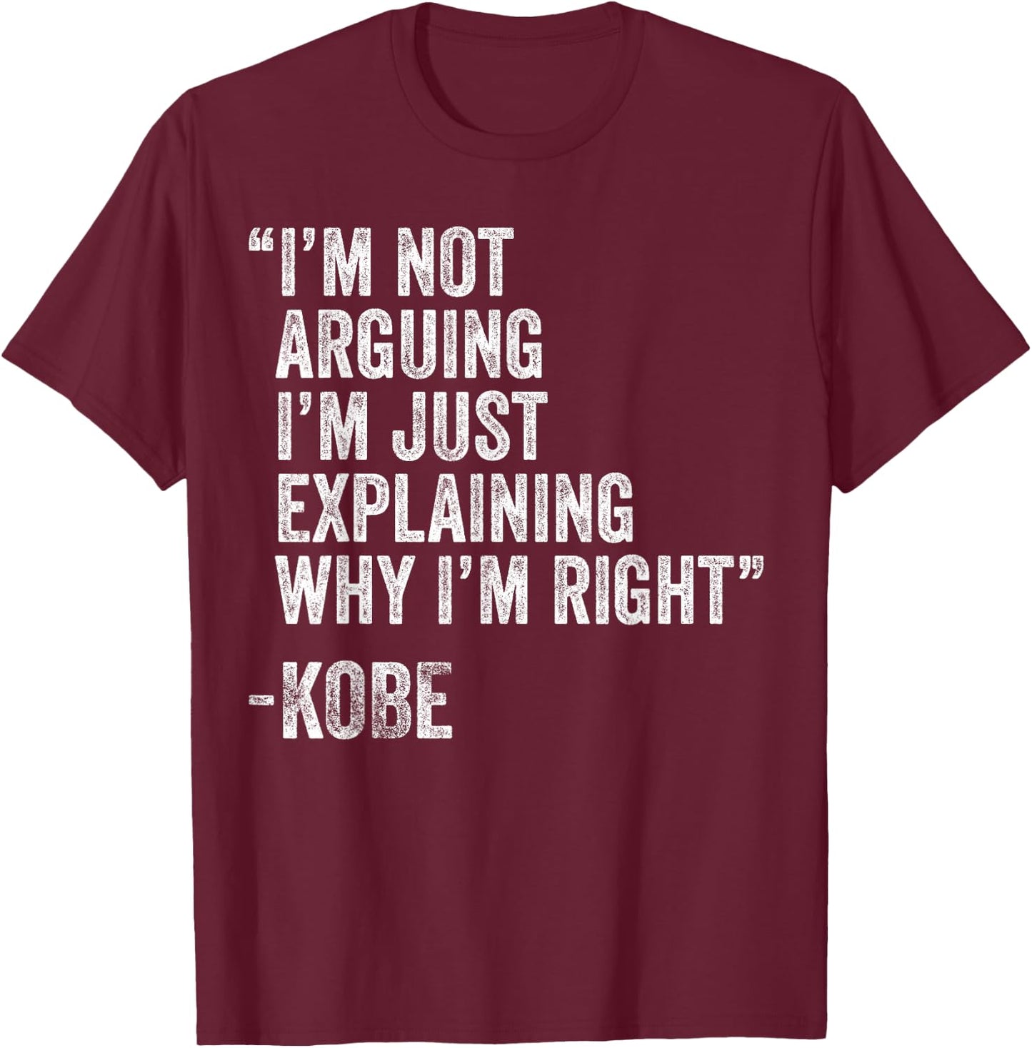 Kobe Quote Funny Birthday Custom Name Idea Engineer T-Shirt - T-Shirt | Maroon