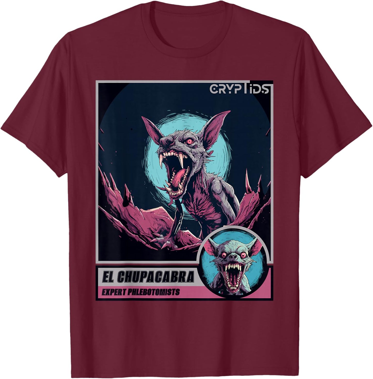 El Chupacabra T-Shirt - T-Shirt | Maroon