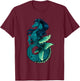 Hippocampus T-Shirt - T-Shirt | Maroon