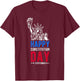 HAPPY Constitution Day 17SEPTEMBER Constitution Day US Flag T-Shirt - T-Shirt | Maroon