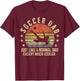 Soccer Dad Just Like A Normal Dad Except Much Cooler Player T-Shirt - T-Shirt | Maroon
