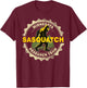 Minnesota Sasquatch Research Team Bigfoot Believer Fan T-Shirt - T-Shirt | Maroon