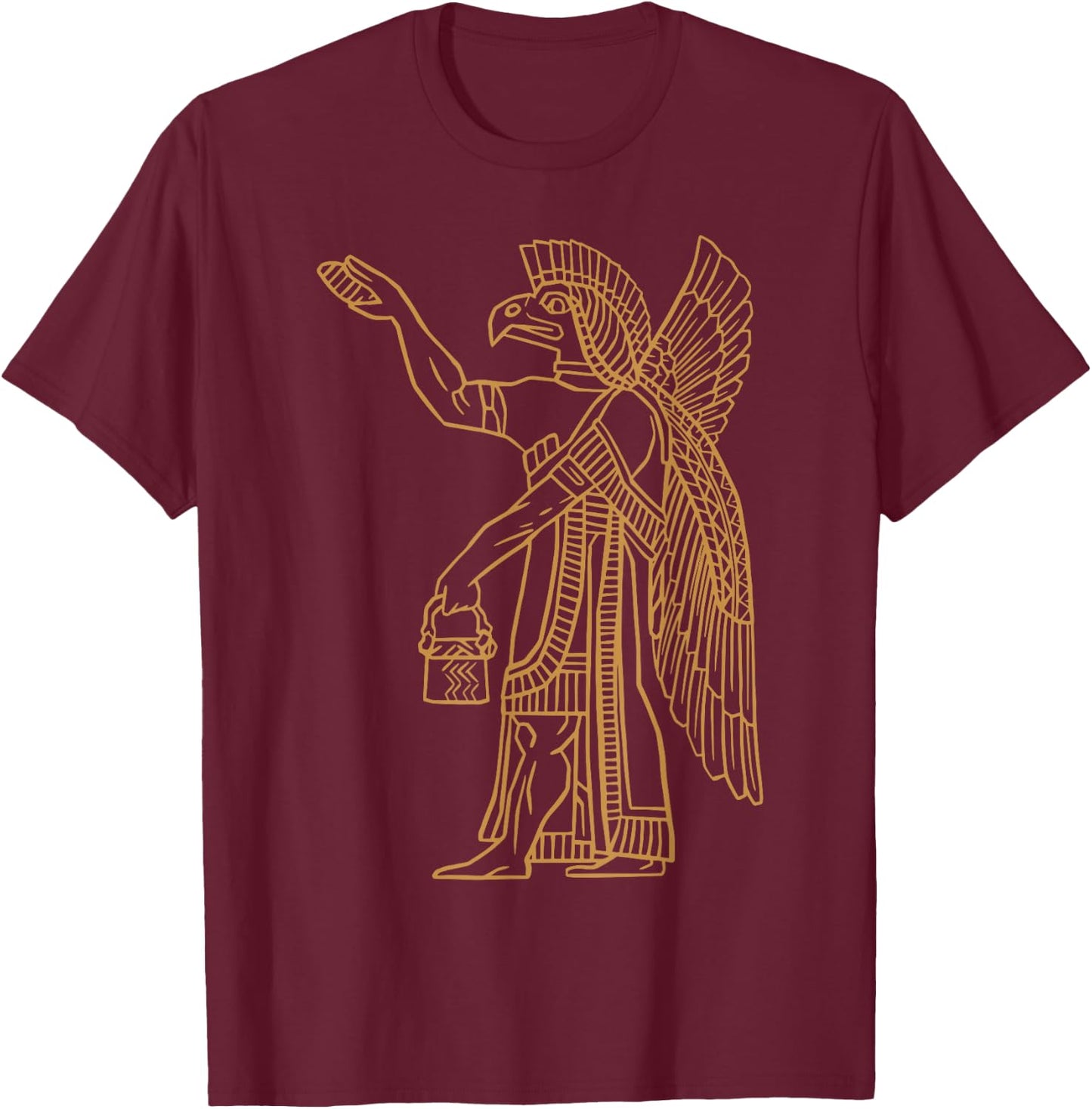 Anunnaki T-Shirt - T-Shirt | Maroon