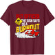 Funny Car Racing Shirt Burnout Drag Racing Muscle Car Lover T-Shirt - T-Shirt | Maroon