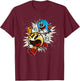 Pac-man T-Shirt - T-Shirt | Maroon