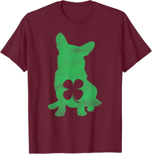 Corgi Dog Shamrock St. Patrick's Day Irish Saint Paddy's