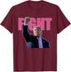 Trump Breast Cancer Awareness Survivor Fighter T-Shirt - T-Shirt | Maroon