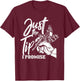 Just The Tip I Promise Funny Saying Tattoo Lover T-Shirt - T-Shirt | Maroon