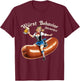 Wurst Behavior: Oktoberfest Bratwurst Sausage Shenanigans T-Shirt - T-Shirt | Maroon