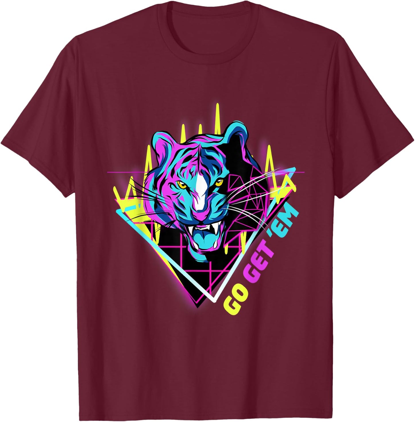 Go Get Em Tiger T-Shirt - T-Shirt | Maroon