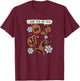 Marvel Christmas Deadpool Gingerbread Cookie Can't Feel Legs T-Shirt - T-Shirt | Maroon