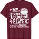 Volleyball Player Great Grandma Volleyball Great Grandma T-Shirt - T-Shirt | Maroon