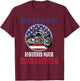 Retired Registered Nurse Find Me Motorcycle Biker T-Shirt - T-Shirt | Maroon
