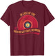 Vinyl Records Collector Audiophile Geek Retro Music Lover DJ T-Shirt - T-Shirt | Maroon
