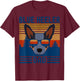 Funny Australian Cattle Dog Blue Heeler Dad T-Shirt - T-Shirt | Maroon