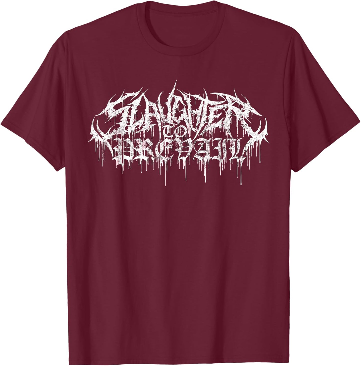 Slaughter to Prevail T-Shirt - T-Shirt | Maroon