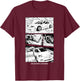 240sx Manga T-Shirt - T-Shirt | Maroon