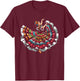 Ballet Folklorico Dancer Mexico Traditional Mexican Dance T-Shirt - T-Shirt | Maroon
