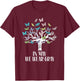 In May We Wear Gray Brain Cancer Awareness Butterfly Tree T-Shirt - T-Shirt | Maroon