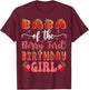 Baba Of The Berry First Birthday Girl Strawberry Cookies T-Shirt - T-Shirt | Maroon