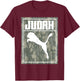 Hebrew Israelite Lion of Judah T-Shirt - T-Shirt | Maroon