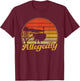 Ostrich Allegedly T-Shirt - T-Shirt | Maroon