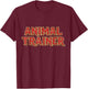 Animal Trainer Funny Circus Staff Costome Theme Party T-Shirt - T-Shirt | Maroon