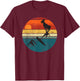 Funny Retro Vintage Goat Lovers Camp Lovers Women T-Shirt - T-Shirt | Maroon