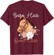 BARN HAIR DON'T CARE Funny Horse Lover rider Girl gifts T-Shirt - T-Shirt | Maroon