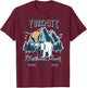 California National Park Yosemite National Park T-Shirt - T-Shirt | Maroon