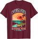 Everglades National Park US Crocodile Florida Alligators T-Shirt - T-Shirt | Maroon